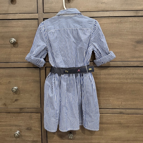 Girls Ralph Lauren Shirt Dress - Size 4 - Picture 2 of 4